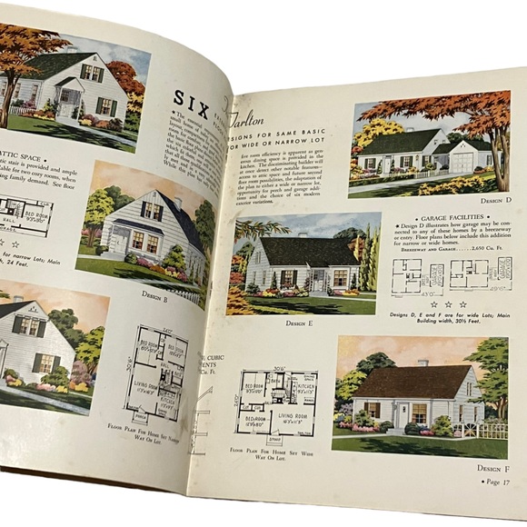 Complete Home 1942 - Home Models Floor Plans Brochure Motz Lumber Co Monessen PA - Picture 3 of 9